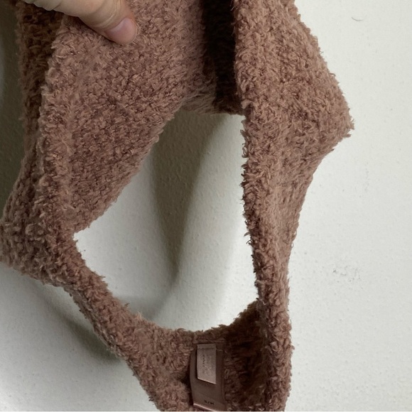 SKIMS cozy knit 2 piece set in rose clay - Picture 4 of 11